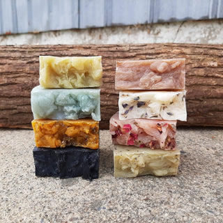 Bulk Unlabeled Naked Soaps - Farmstead Naturals: Lavender