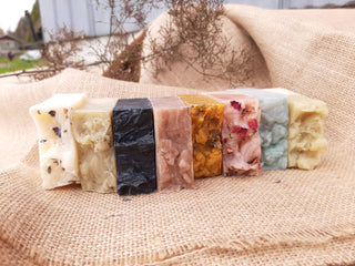 Bulk Unlabeled Naked Soaps - Farmstead Naturals: Lavender