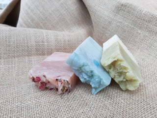 Bulk Unlabeled Naked Soaps - Farmstead Naturals: Lavender