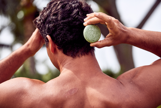 Solid Argan Oil Shampoo Bar (No Artificial Fragrances): Lavender & Lime