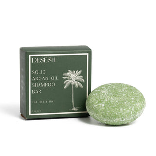 Solid Argan Oil Shampoo Bar (No Artificial Fragrances): Lavender & Lime