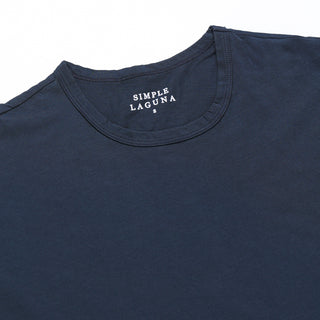 HUNTINGTON S/S CREW TEE MS-01 - Simple Laguna (MEN'S SHIRT) - navy - focused