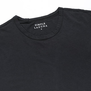 HUNTINGTON S/S CREW TEE MS-01 - Simple Laguna (MEN'S SHIRT) - black - focused