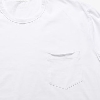 CARMEL L/S CREW TEE MS-O2 - Simple Laguna (MEN'S SHIRT) - white - focused