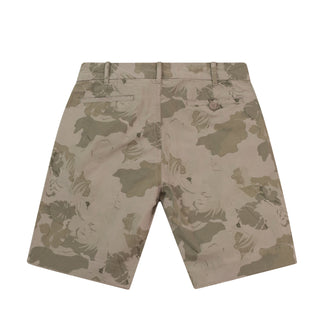 MONACO PRINTED SHORTS - Simple Laguna (WOMEN'S SHORTS) - MONACO LT.GREY - back