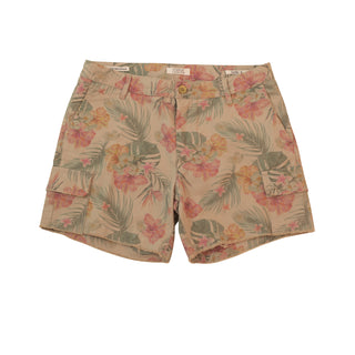 CAPRI PRINTED SHORTS - Simple Laguna (WOMEN'S SHORTS) - light gray - front